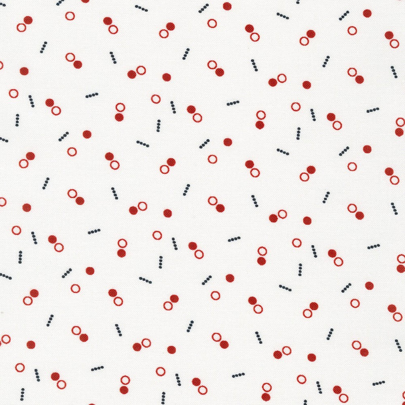 Flowerhouse: Hints of Prints - Dots and Circles Red