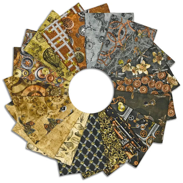 Full Steam Ahead Fat Quarter Bundle