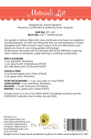 Bees & Blossoms Pattern