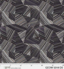 Geode Geometric Black 108"