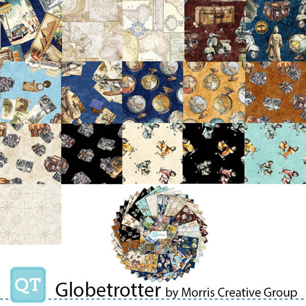 Globetrotter - 10" Squares