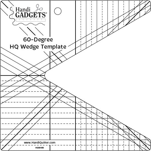 60 Degree HQ Wedge Template