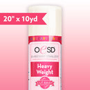Heavy Weight CutAway White 20" x 10yd