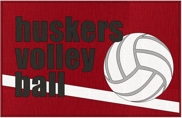 Pre-Order Volleyball Floor Canvas Plus Lettering