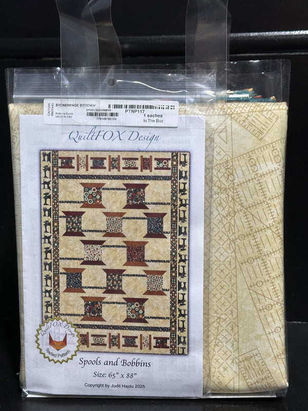Spools and Bobbins Quilt Kit