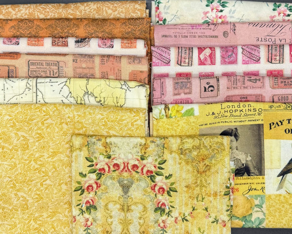 Tim Holtz Multi Color Fat Quarter Bundle