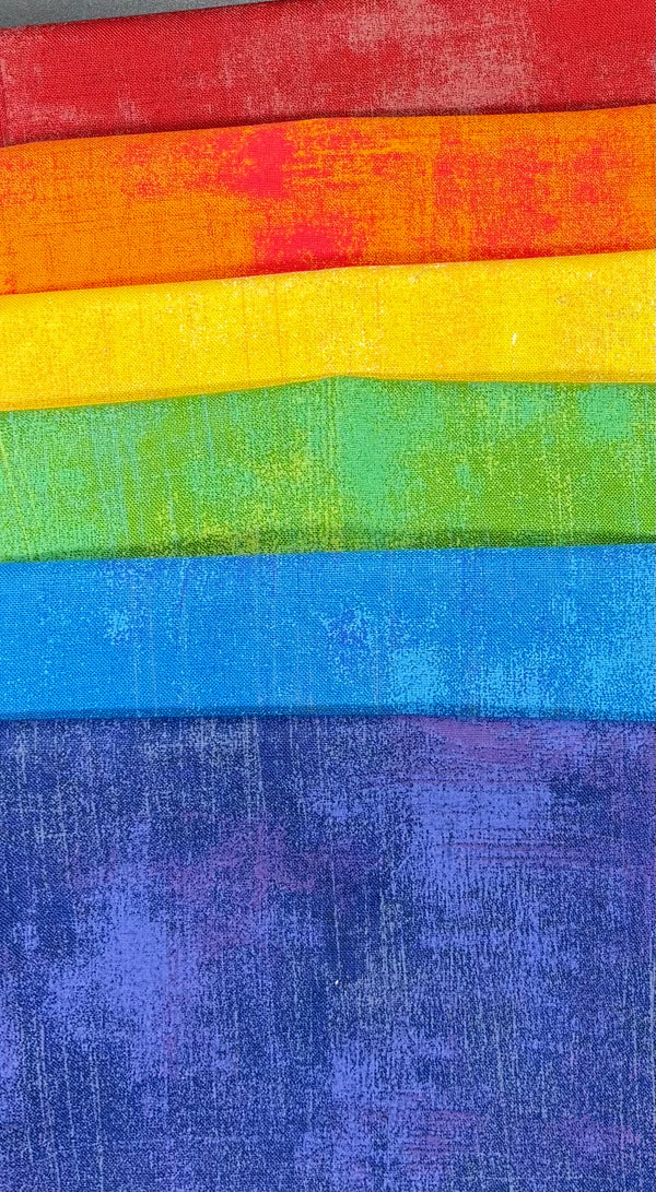 Rainbow Grunge FQ Bundle