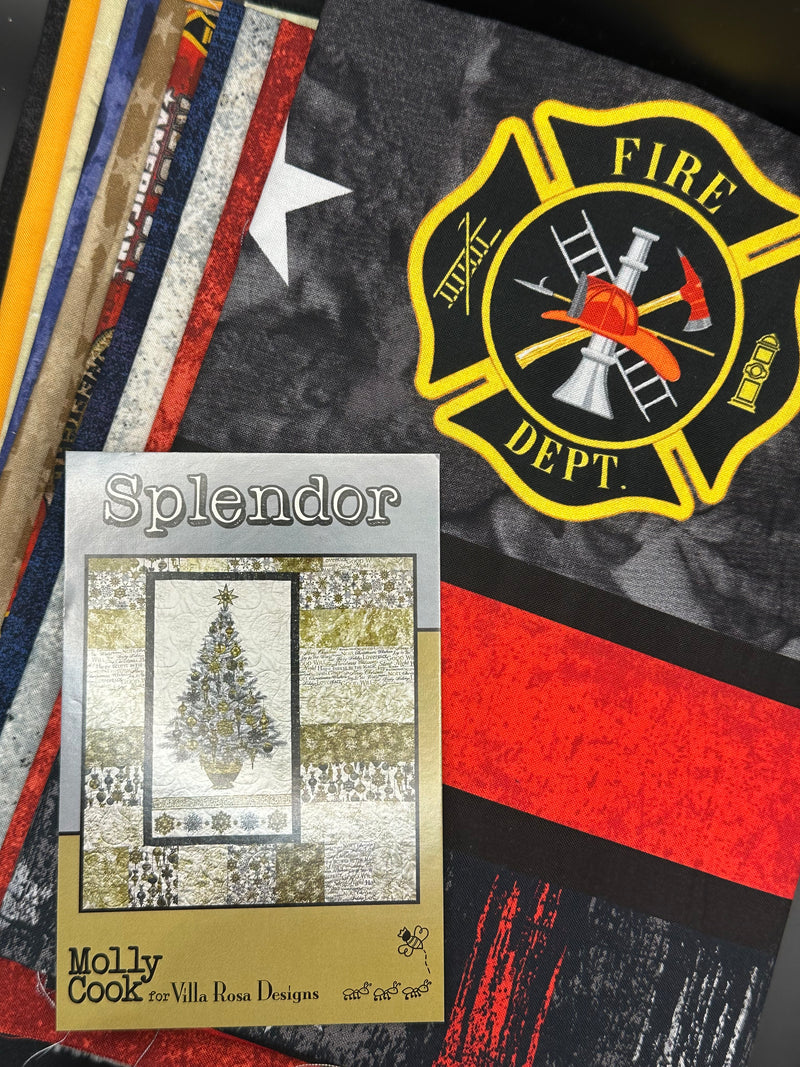 Firefighter Splendor Quilt Kit