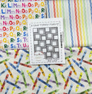 Topsy Turvy Crayon Quilt Kit