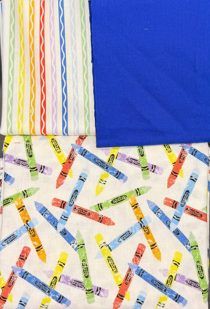 Color Crayon Pillowcase Kit W