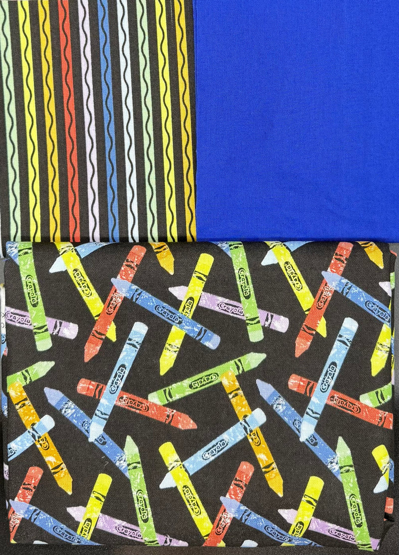 Color Crayon Pillowcase Kit B