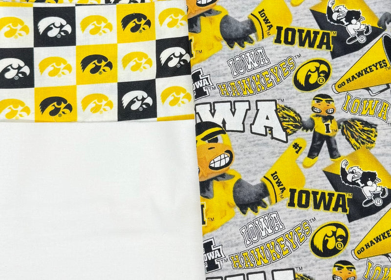 Iowa Hawkeyes Pillowcase Kits