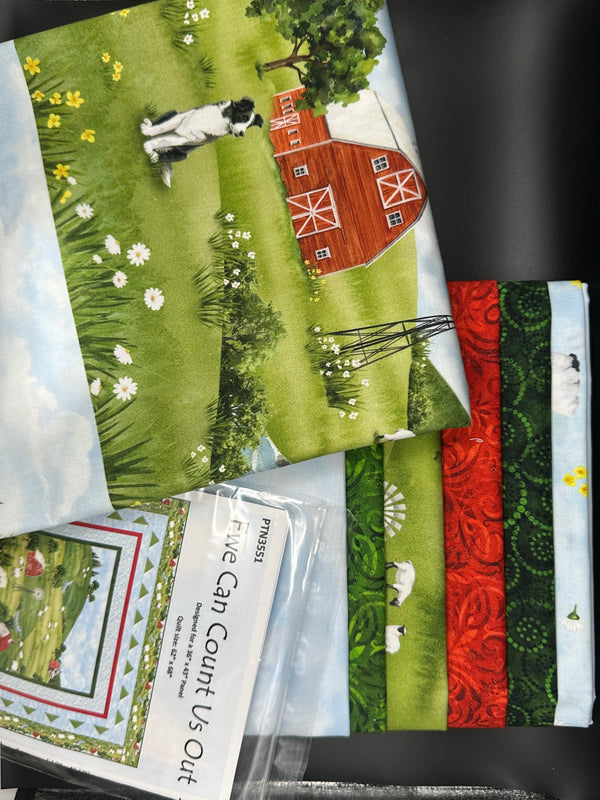 Ewe Can Count Us Out quilt kit