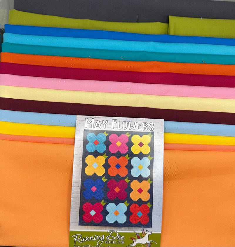 May Flowers Quilt Kit