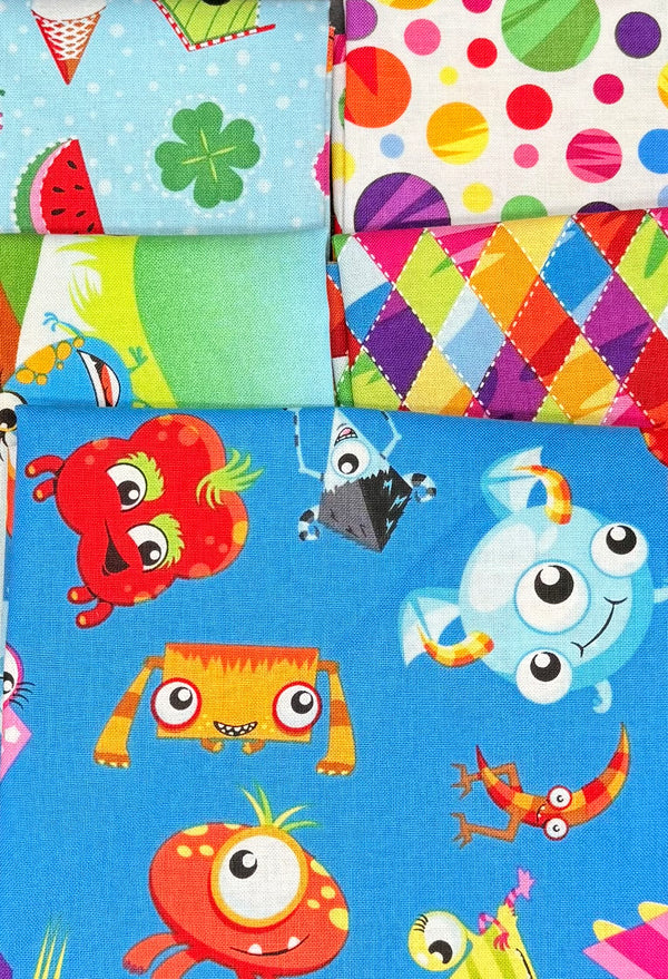 My Very Silly Monster Fat Quarter Bundle