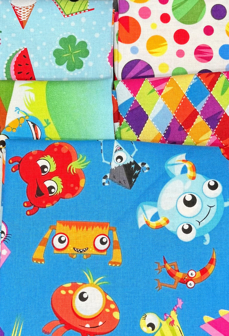 My Very Silly Monster Fat Quarter Bundle