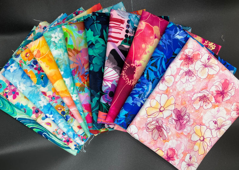 Artful Blooms Fat Quarter Bundle