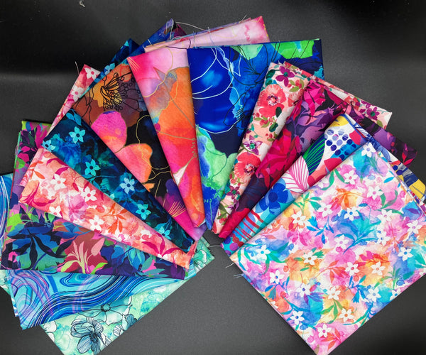 Artful Blooms Fat Quarter Bundle #2