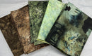 Stag and Stone Fat Quarter Quilting Fabric Bundle