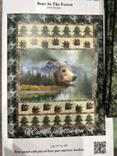 Bear in the Forest Fabric Quilt Kit