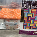 Boho Basket Case Fabric Quilt Kit  50x60