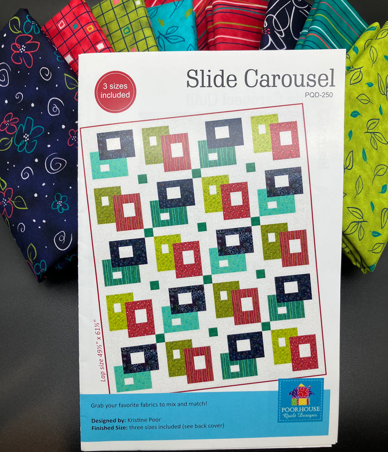 Slide Carousel Quilt Kit