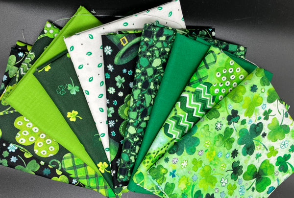 St. Patrick's Day Fat Quarter Bundle