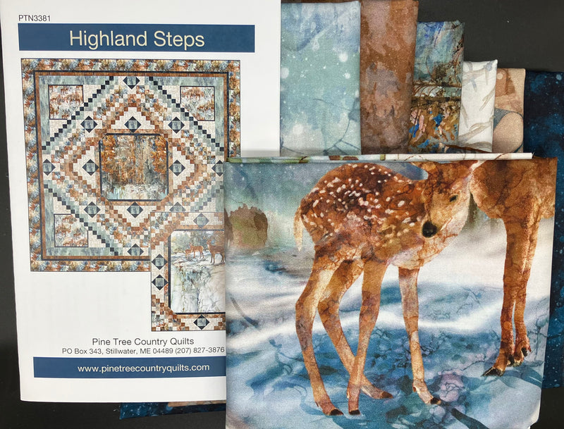 Highland Steps Quilt Kit