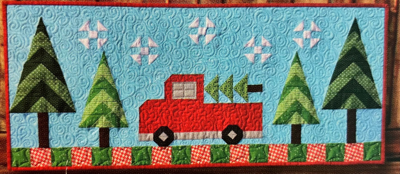 Trendy Table Runners-Alpine Drive