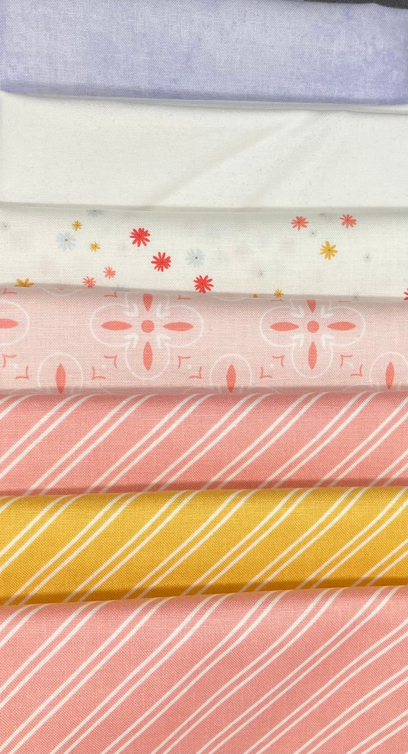 Happy Hearts Quilt Kit-Lavender