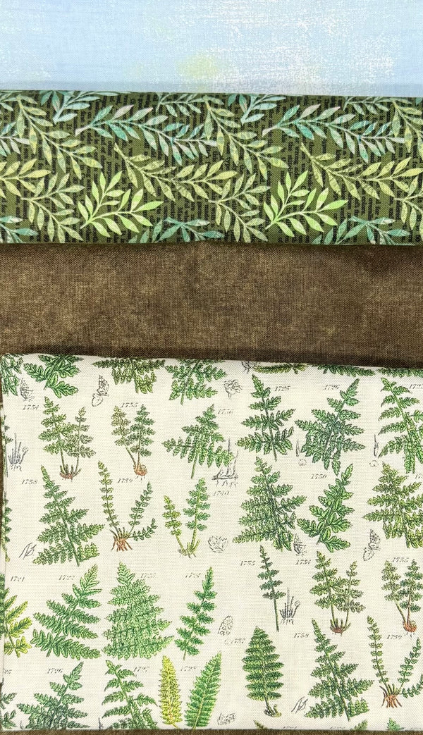 Fabric Ferns Quilt Kit