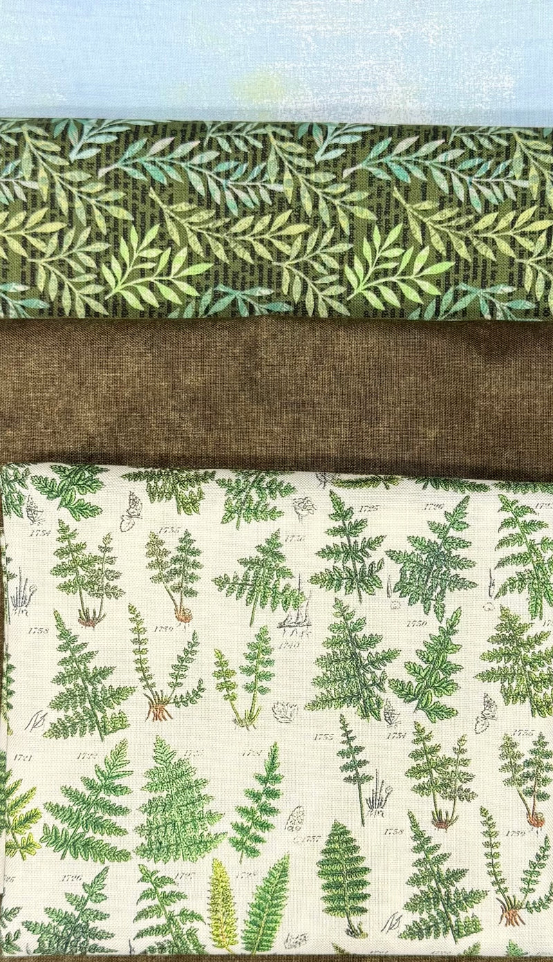 Fabric Ferns Quilt Kit