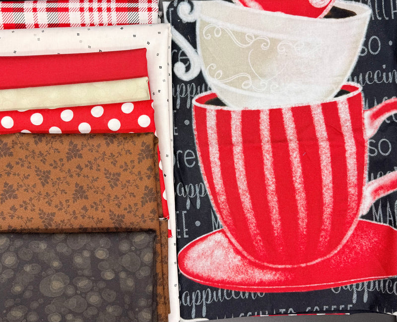 Cup of Coffee Quilt Kit
