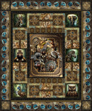 PRE-ORDER Jason Yenter Steampunk Menagerie Quilt Kit