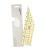 Kearing Hot Ironing Ruler with 30 degree angled edge, black and red markings, and package