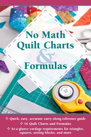 Updated No Math Quilt Charts & Formulas Pocket Guide