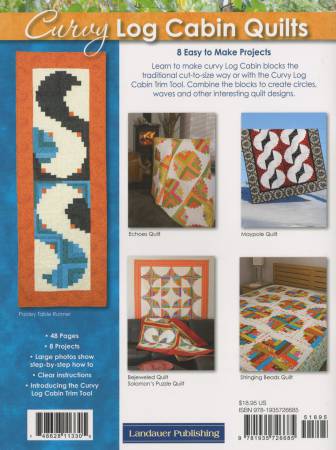 Curvy Log Cabin Quilts