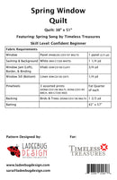 Spring Window Pattern