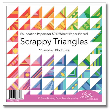 Scrappy Triangle Foundation Paper-Piecing Pad