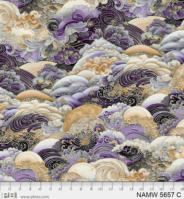 Nami 108" Waves - Purple