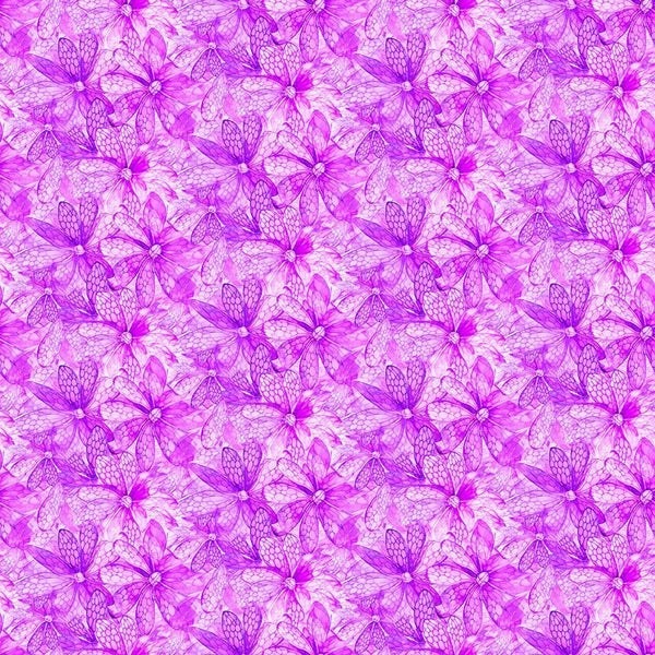 SPECKLED FLOWERS - PURPLE