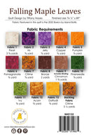 Falling Maple Leaves Pattern