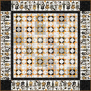 J. Wecker Frisch Sawtooth Scene Quilt Pattern