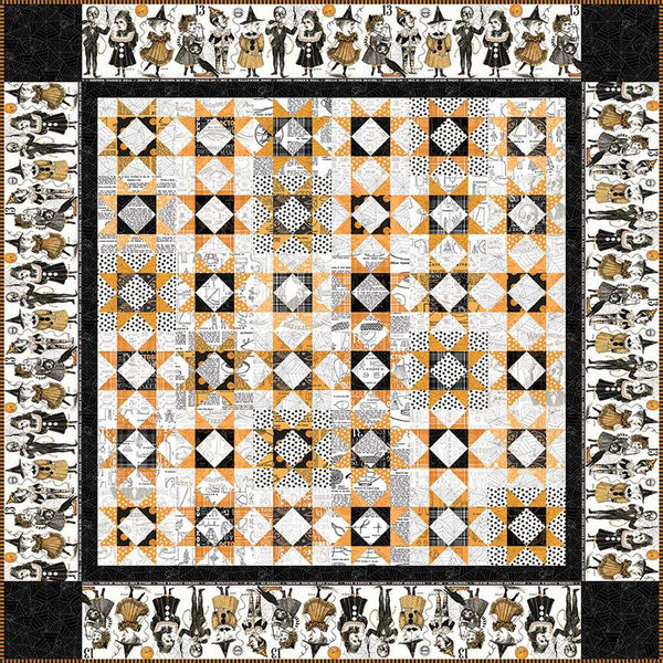 J. Wecker Frisch Sawtooth Scene Quilt Pattern