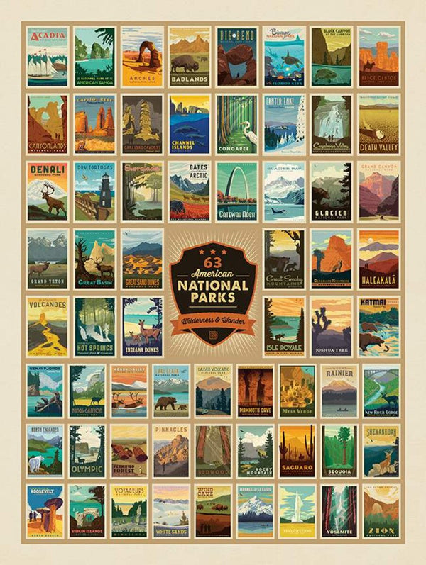 National Parks -  Wilderness Wonders Panel