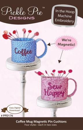 Coffee Mug Magnetic Pin Cushions