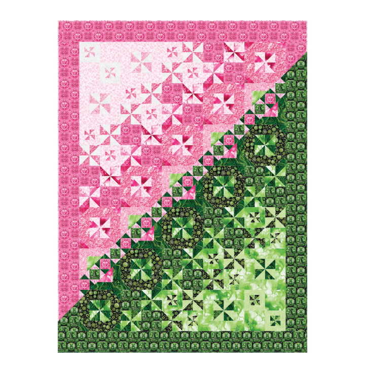 Good Together - Pink and Green Clash Pattern