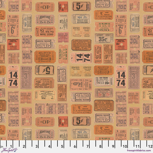 Orange - Tickets || Tim Holtz Palette Orange