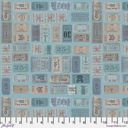 Blue Tickets - Blue || Tim Holtz Palette Blue