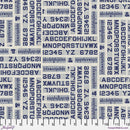 Indigo Typography - Indigo || Tim Holtz Palette Indigo